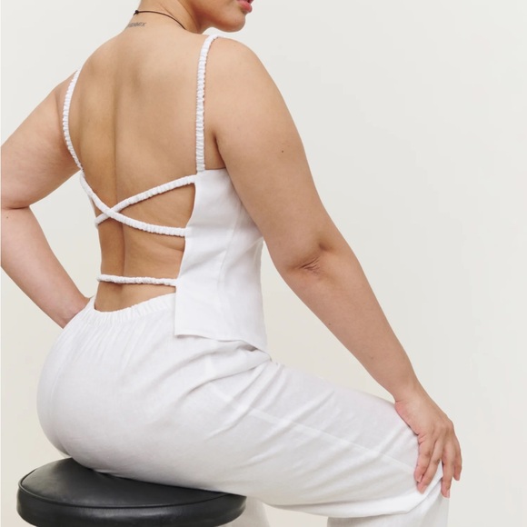 Reformation Tops - Reformation Amaya Linen Top
